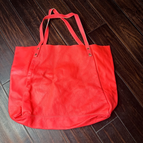 American Apparel Bags American Apparel Leather Tote Bag Carry All